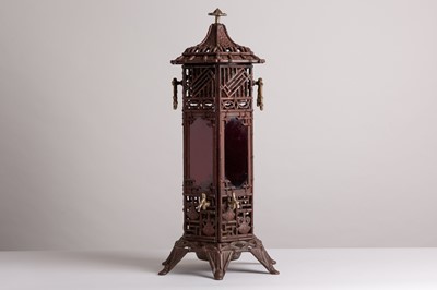 Lot 439 - A cast iron conservatory heater