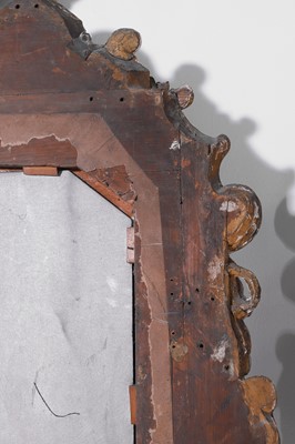 Lot 121 - A pair of George II giltwood pier mirrors attributed to Matthias Lock