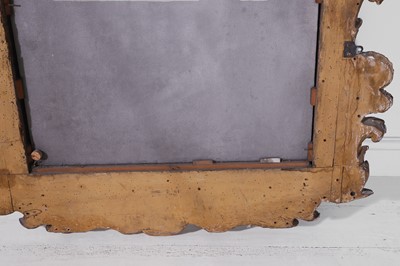 Lot 121 - A pair of George II giltwood pier mirrors attributed to Matthias Lock