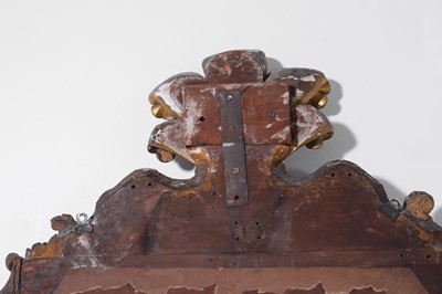 Lot 121 - A pair of George II giltwood pier mirrors attributed to Matthias Lock