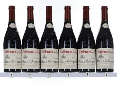 Lot 96 - Chateauneuf-du-Pape, Domaine du Vieux Telegraphe, 2012