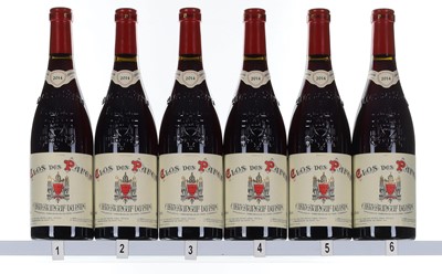 Lot 95 - Chateauneuf-du-Pape, Clos des Papes, 2014