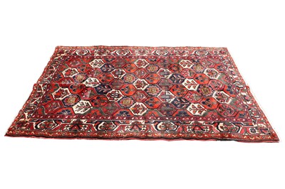 Lot 481 - A Bakhtiari wool rug