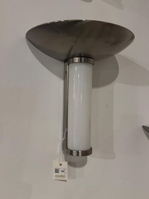 Lot 160 - A set of six Art Deco-style wall lights