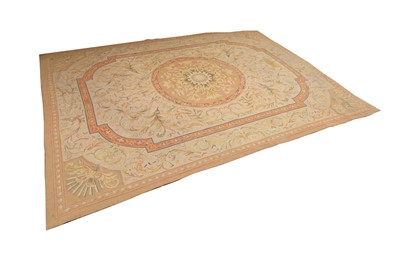 Lot 447A - An Abusson style flatweave carpet