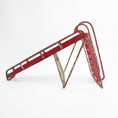 Lot 109 - A circus slide for performing parrots