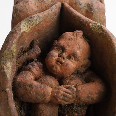 Lot 47 - A terracotta gargoyle attributed to Compton Pottery