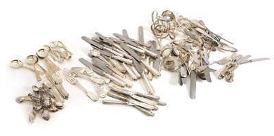 Lot 5 - A collection of silver and silver plated items