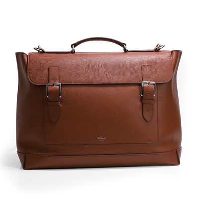 Lot 1472 - Mulberry Chiltern oak grain leather travel bag