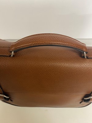 Lot 1472 - Mulberry Chiltern oak grain leather travel bag