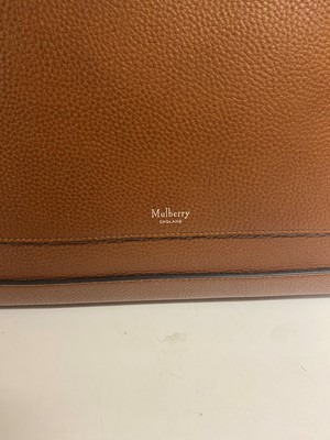 Lot 1472 - Mulberry Chiltern oak grain leather travel bag