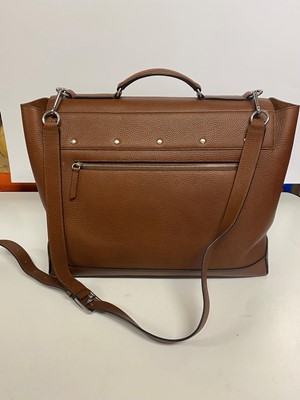 Lot 1472 - Mulberry Chiltern oak grain leather travel bag