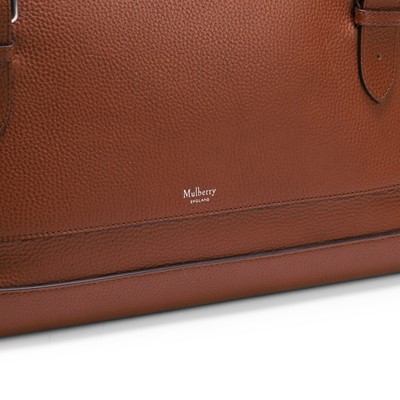 Lot 1472 - Mulberry Chiltern oak grain leather travel bag