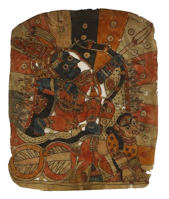 Lot 193 - An Indian polychrome painted puppet
