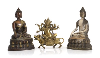 Lot 129 - A far Eastern bronze