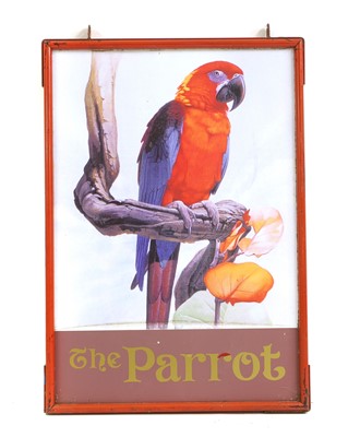 Lot 250 - A metal framed pub sign