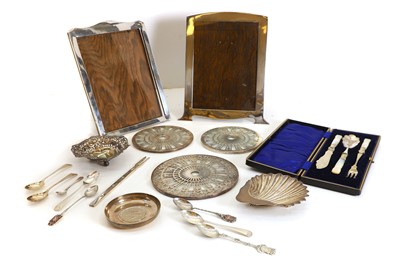 Lot 88 - Two silver photograph frames