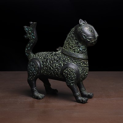 Lot 14 - A Middle Eastern bronze incense burner