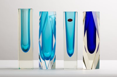 Lot 272 - Four Murano glass vases