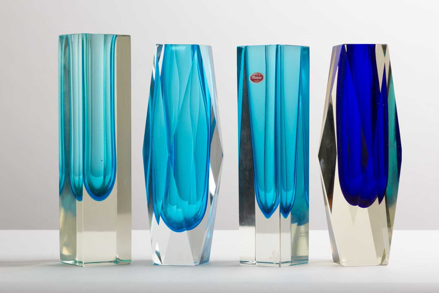 Lot 272 - Four Murano glass vases