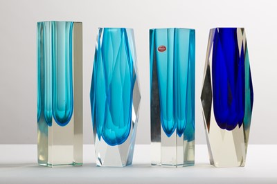 Lot 272 - Four Murano glass vases