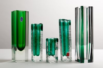 Lot 284 - Two Murano glass vases