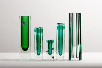 Lot 284 - Two Murano glass vases
