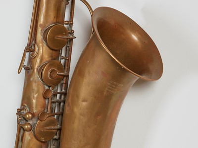 Lot 46 - Five brass and silvered musical instruments