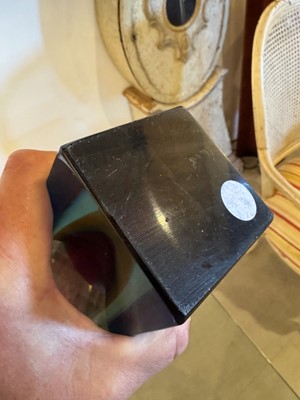 Lot 283 - Three Murano Sommerso glass vases