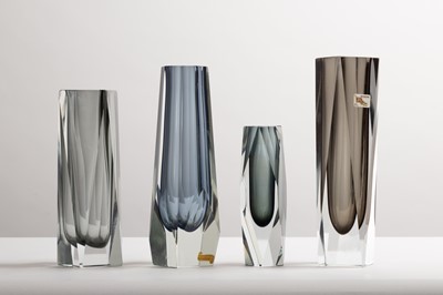 Lot 277 - Four Murano glass vases