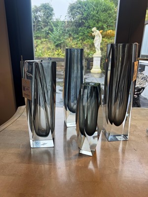 Lot 277 - Four Murano glass vases