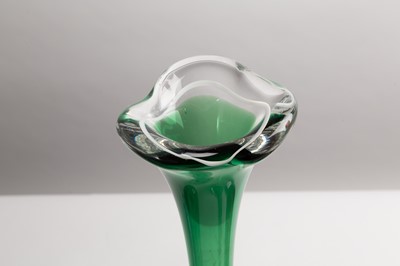 Lot 281 - Six Murano coloured glass vases