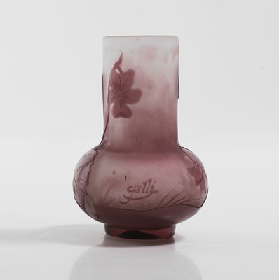 Lot 62 - Émile Gallé (French, 1846-1904)