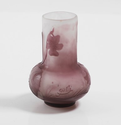 Lot 62 - Émile Gallé (French, 1846-1904)