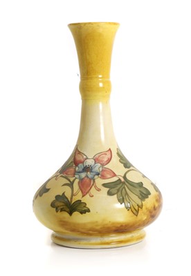 Lot 256 - A William Moorcroft pottery vase lamp base