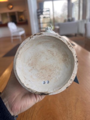 Lot 57 - A Chinese Qingbai ware ewer and cover