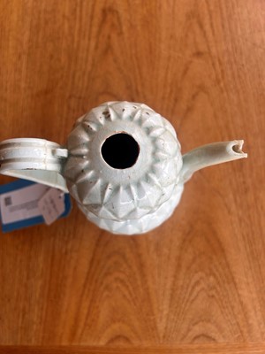 Lot 57 - A Chinese Qingbai ware ewer and cover