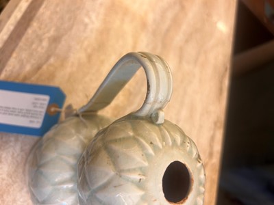 Lot 57 - A Chinese Qingbai ware ewer and cover