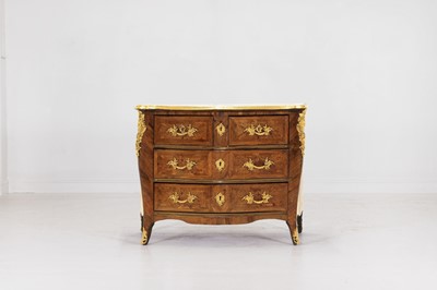 Lot 469 - A Louis XV kingwood and ormolu commode