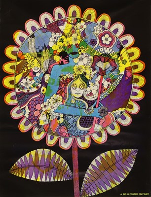 Lot 169 - A 1960s psychedelic Big O poster