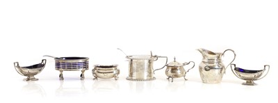 Lot 53 - A collection of silver items