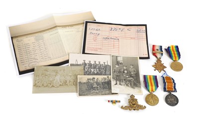 Lot 368 - A group of World War I medals