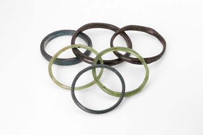 Lot 186 - A group of Roman glass bangles