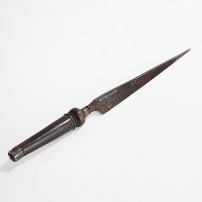 Lot 231 - A plug bayonet