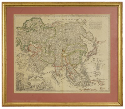 Lot 1 - HOMANN, J P: Two Maps: 1- (America) Totius Americæ Septentrionalis