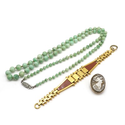 Lot 436 - A group of jewellery