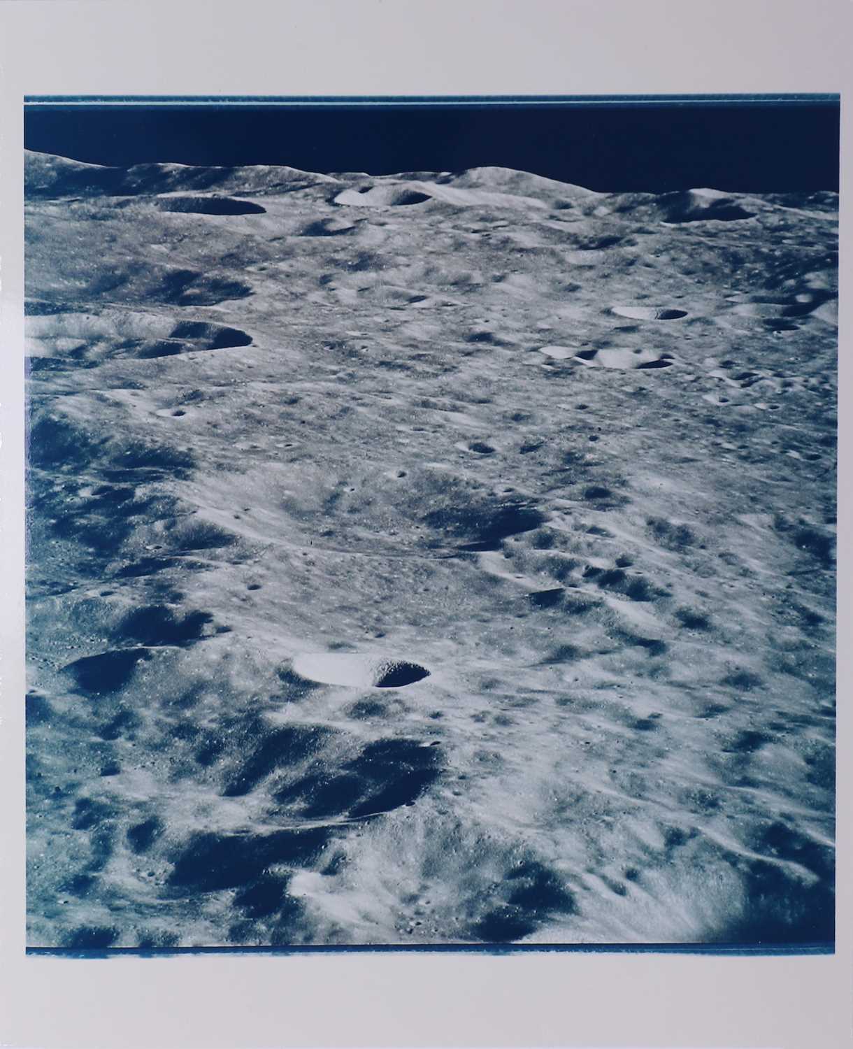 Lot 379 - A NASA photograph of the dark side of the moon