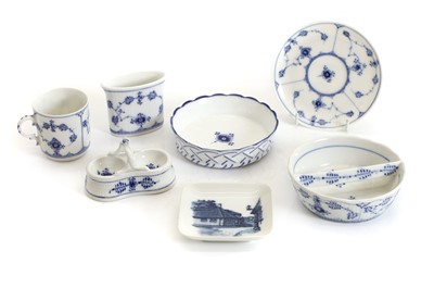 Lot 160 - A collection of Blue Fluted Plain Royal Copenhagen