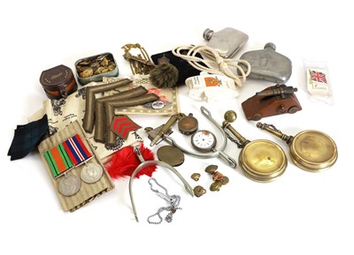 Lot 378 - Various militaria items