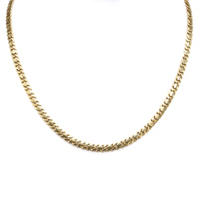 Lot 481 - A 9ct gold chain